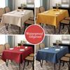 WaterProof Decorative Table Cloth Rectangular Tablecloths Dining Table Cover Simple and Modern TableCover Clot