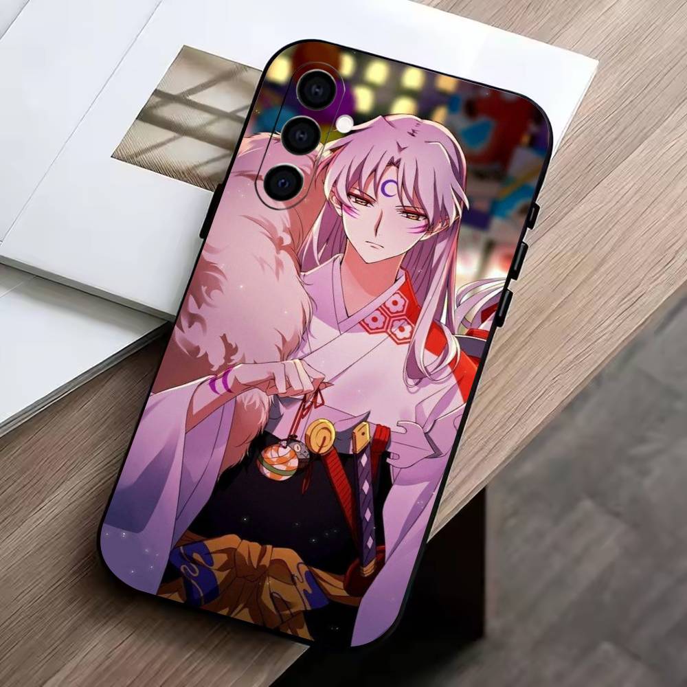Чехол для телефона S-Sesshomaru Inuyasha Аниме Для Samsung Galaxy A73,A72,A71,A70,A53,A52,A51,Другие Мягкий Черный Чехол
