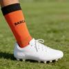 Fc Barcelona Soccer Socks High Cut Breathable Antislip Cushioning Kids Teens Training Sports Stockings