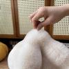 Уютное теплое гнездо для кошки Нескользящий круглый коврик для сна собаки Флисовый мягкий коврик для пола кошки Аксессуары для домашних животных