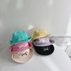 Korean Style Summer Kid Sunhat Quick-dry Children's Fisherman Hat Cute Candy Color Bucket Hat  Boy