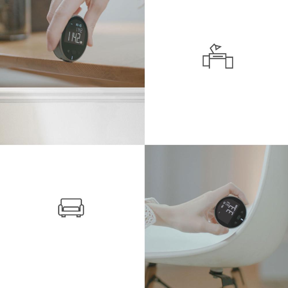 ДУКА(Атуман) Маленькая Q Электронная рулетка ЖК-экран Длительное время ожидания Перезаряжаемая рулетка