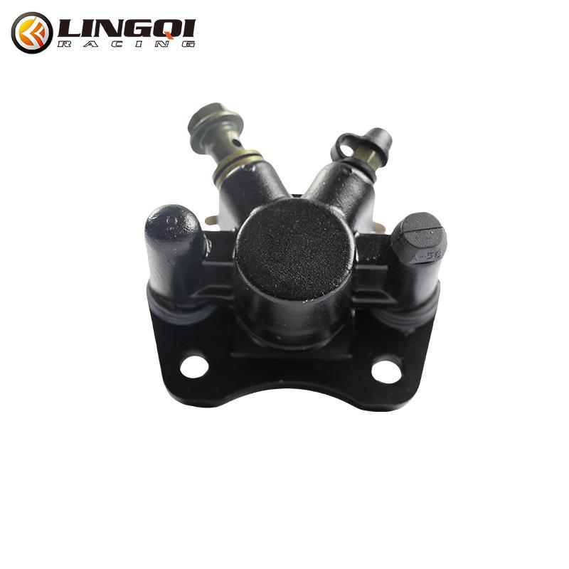 LINGQI Front Hydraulic Disc Brake Caliper Lower Pump Left/Right For 50cc 70cc 90cc 110cc 125cc ATV Go Kart Buggy Quad Bike