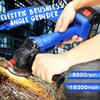 9000RPM Brushless Cordless Electric Angle Grinder Polishing Machine Angle Grinder Cutting Tool Black