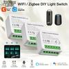 16А/20А Tuya Умный WiFi/Zigbee3.0 Переключатель Управление через Приложение Мини-Автомат Smart Life Управление Поддержка Alexa Home Яндекс Алиса