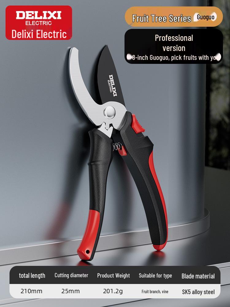 Электрические секаторы Delixi для садоводства, обрезки ветвей и плодовых деревьев