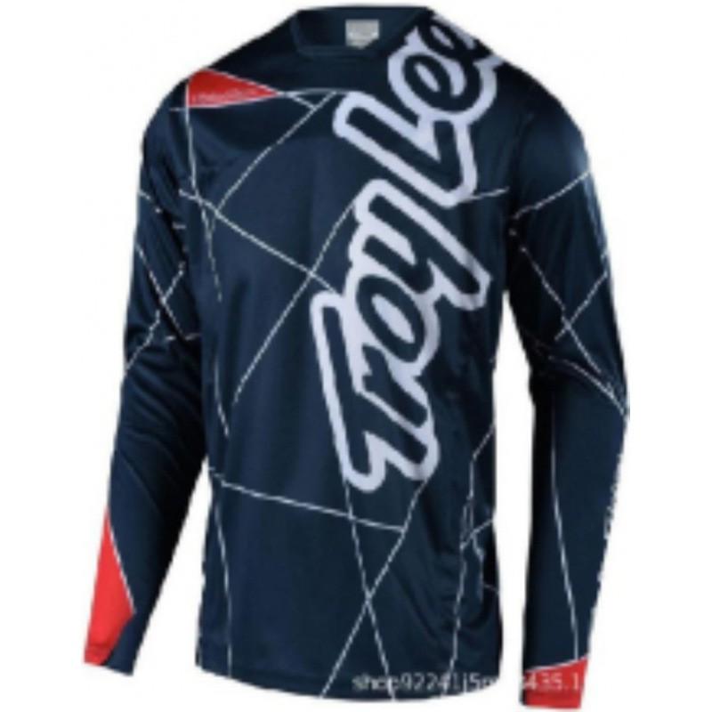 Kids Mountain Bike Downhill Jersey Long Sleeve Quick-Dry Breathable Cycling Top Boys Girls
