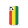 Coque iPhone - Bolivie - Drapeau - Souple - Multicolore - Compatible iPhone 13 Mini
