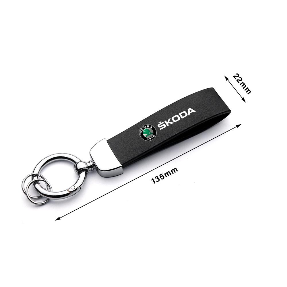 PBMN1 Car Styling Keychains Key Chain Rings Pendant Hubcap Accessories For Skoda Rapid Fabia Kodiaq Octavia Yeti Superb Karop Roomster