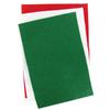 Christmas Color Felt 30x20 Cm 6 Pieces