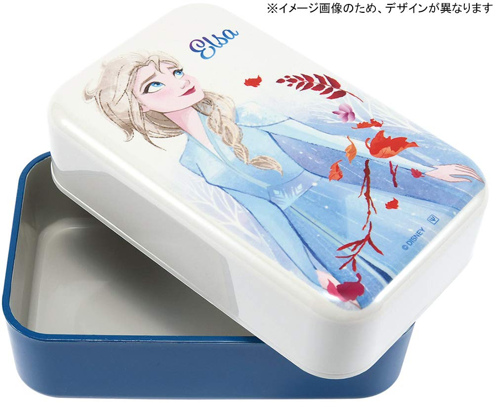 Yaxell Rectangular Lunch Made in Frozen 2 Anna Two-Tier Box, Disney, Japan,