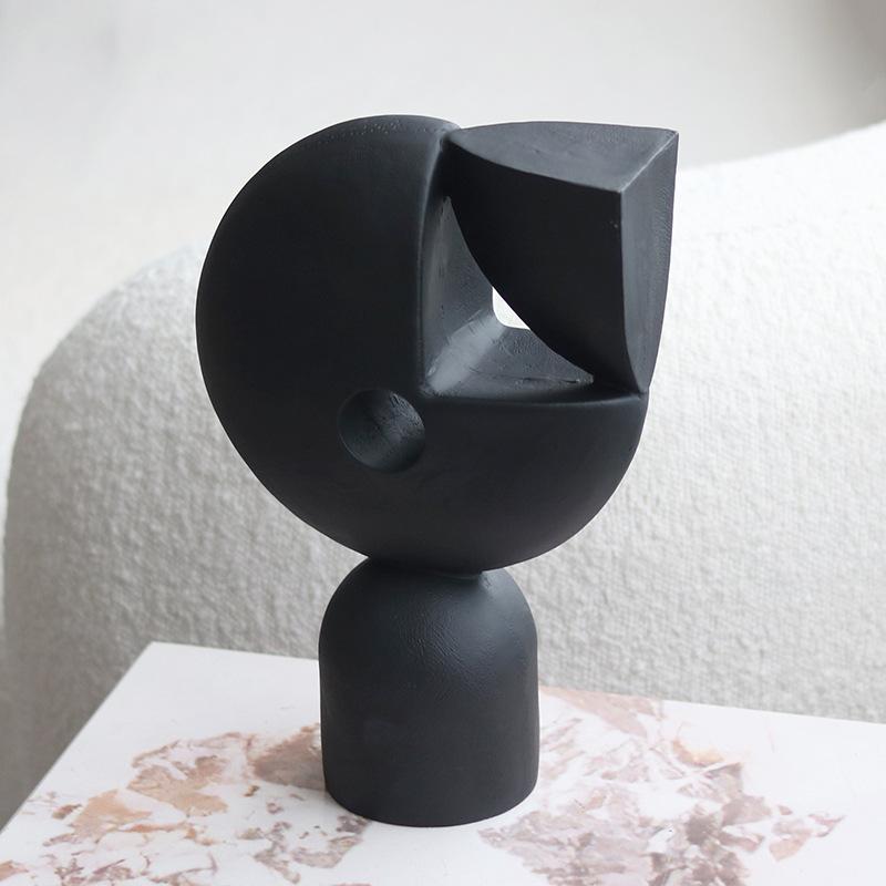 Современные минималистские абстрактные скульптурные украшения, персонализированные и креативные украшения для дома в скандинавском стиле, предметы мебели для образцовых комнат