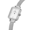 Daniel Wellington QUADRO Series Unisex Wrist Watch DW00100802 DW00100732 DW00100578 15.4X18.2MM DW00100669 DW00100670 Gift Casual Business Sports