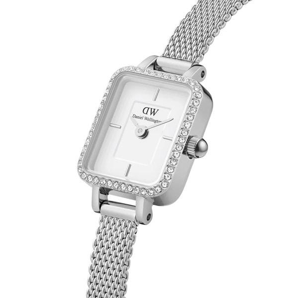 Daniel Wellington QUADRO Series Unisex Wrist Watch DW00100802 DW00100732 DW00100578 15.4X18.2MM DW00100669 DW00100670 Gift Casual Business Sports