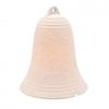 White Porcelain Christmas Bell Lamp