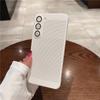 Полное покрытие, рассеивающий тепло чехол с пленкой для объектива для Samsung Galaxy S24 S23 Plus, ультра дышащая охлаждающая сетка, жесткий корпус из ПК