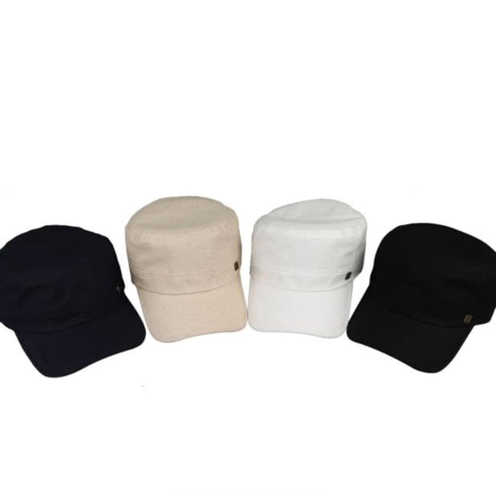 Men's and Women's Ball Cap Baseball Cap Hat Linen Plain