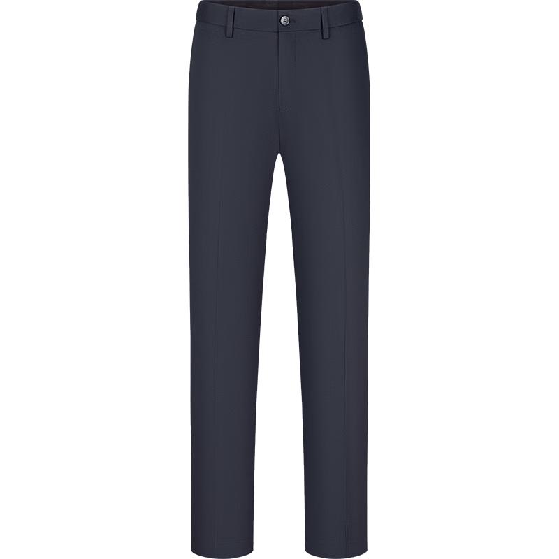 SEVEN Men's Cool-Touch Slim Fit Business Casual Trousers