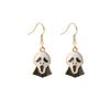 2022 Cartoon Cute Oil Drop Bat Holiday Cartoon Character Ear Hook Personality Earrings Earrings