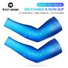 WEST BIKING Anti-UV Cycling Arm Sleeves Summer Sunproof Compression Sleeve Men Women Running Riding Fitness Sport Sleeves