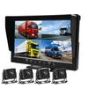 Ulopop Truck Dash IPS 4K Screen Monitor with Recording Guide Lines Switchable Between Normal and Mirrored Parking Monitoring Japanese Instruction