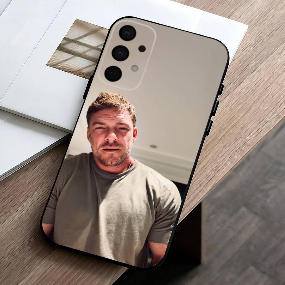 Alan Ritchson Actor Phone Case For Samsung Galaxy A73,A72,A71,A70,A53,A52,A51,Soft Silicone Black Cover