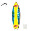 Tropical Beach Vibes Decor Hawaiian Surfboard Wall Art, Wooden Sign, Summer Aloha Theme Hanging Plaque for Living Room Kids Room, Coastal Ocean Themed