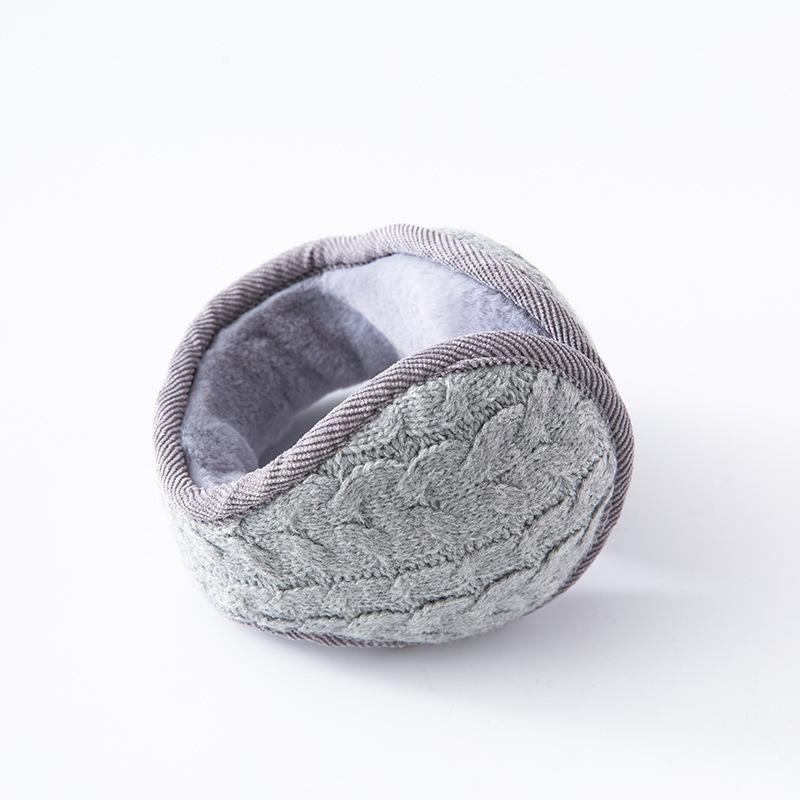 Унисекс теплые трикотажные наушники зимние уличные утеплители утолщенные плюшевые зимние теплые флисовые наушники уличные утеплители велосипедные наушники