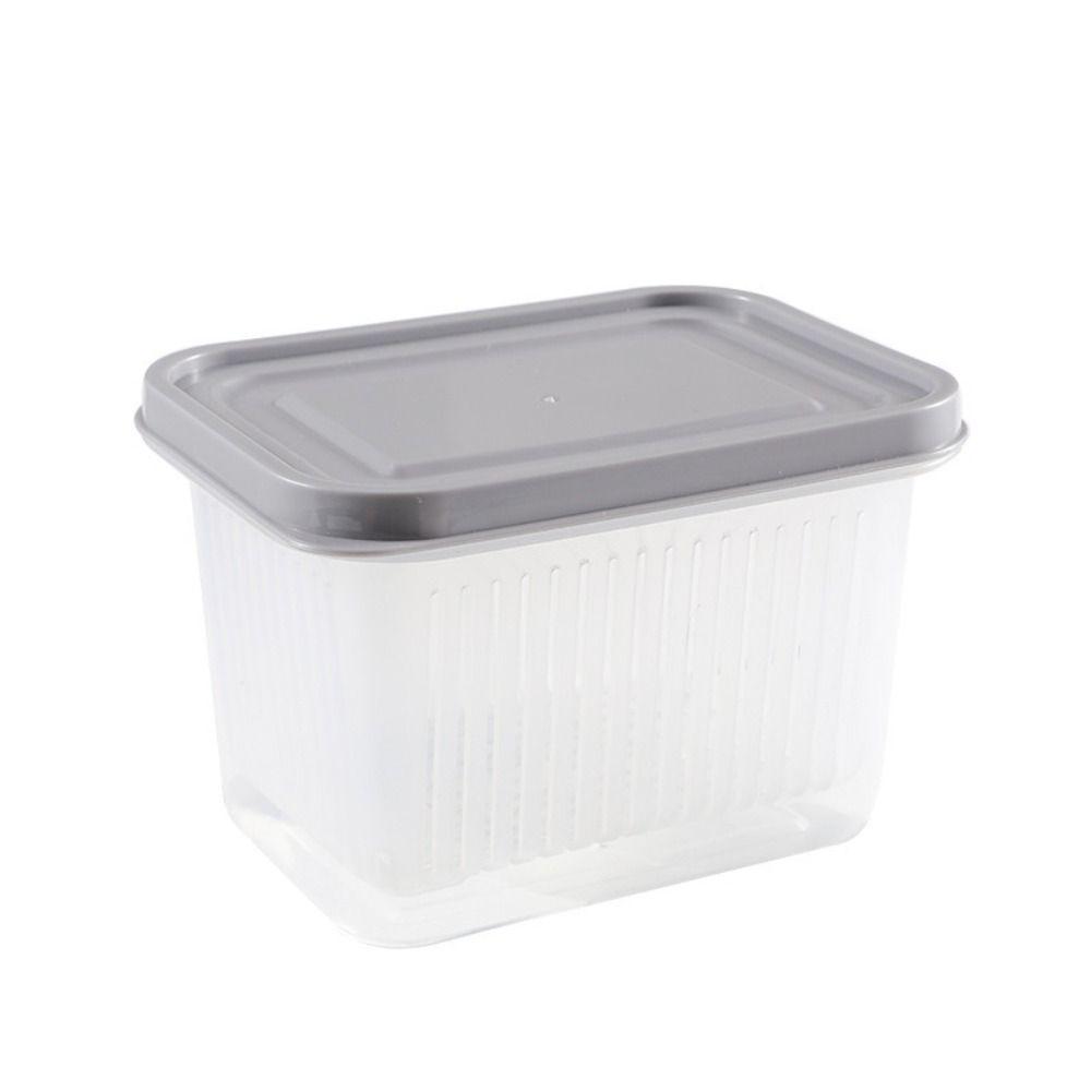 Fooding Sorting Drain Storage Box Onion Garlic Seal Box Durable Storage Containers