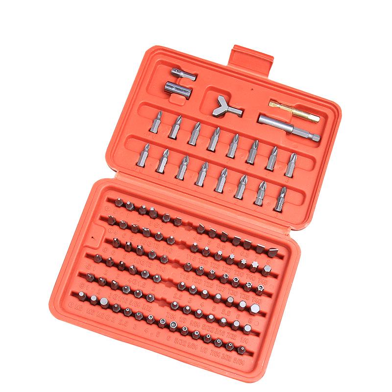 100-Piece Multi-Functional Screwdriver Set: Phillips, Flathead, Y-Type, M Hex for Sewing Machines