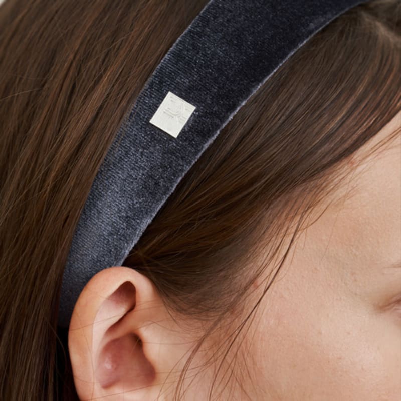 RAWFINED Классическая RF Вельветовая Повязка на Голову