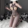 Прозрачное тело, женские сексуальные боди, чулки, костюмы с открытой промежностью, боди, чулки, секс-эротическое нижнее белье, одежда
