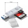 Картридер 2 в 1 USB 3.0 Картридер Micro TF sd Картридер USB адаптер Высокоскоростной Картридер Карта памяти TF Для ПК Ноутбук Аксессуары