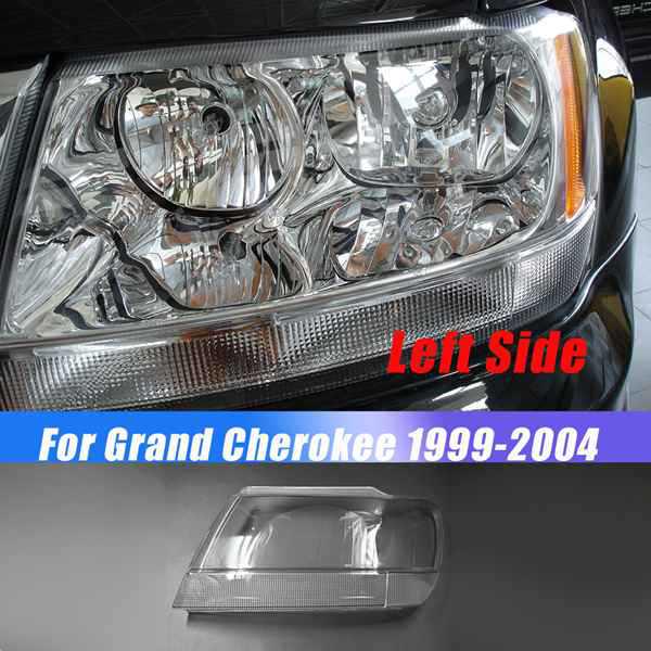 Накладка на левую фару для Jeep Grand Cherokee 1999-2004