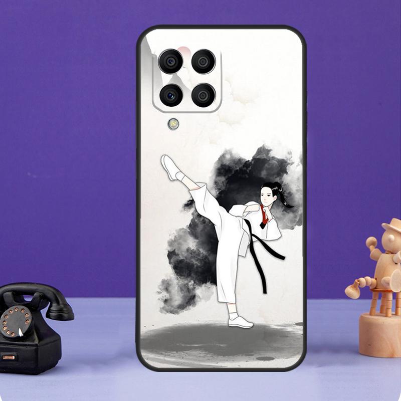Чехол для каратэ кунг-фу тхэквондо для Samsung Galaxy M55 M21 M31 M51 M12 M32 M52 M20 M13 M23 M33 M53 M14 M34 M54 M30s
