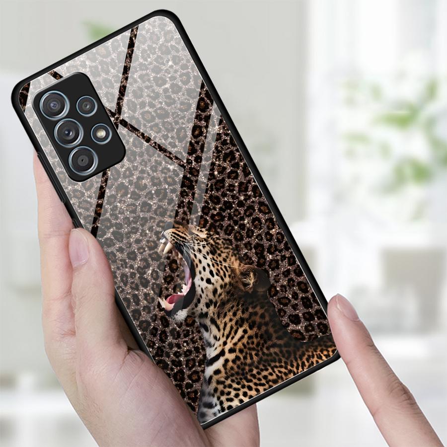 Чехол для телефона для Samsung Galaxy A14 A30 A16 A02 A36 A71 A73 A34 A12 A10 A13 A20 A56 A35 A25 A21 A06 A51 A52 A15 A50 Леопард