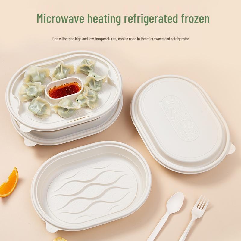 Mr. Corn Biodegradable Corn Starch Dumpling Box