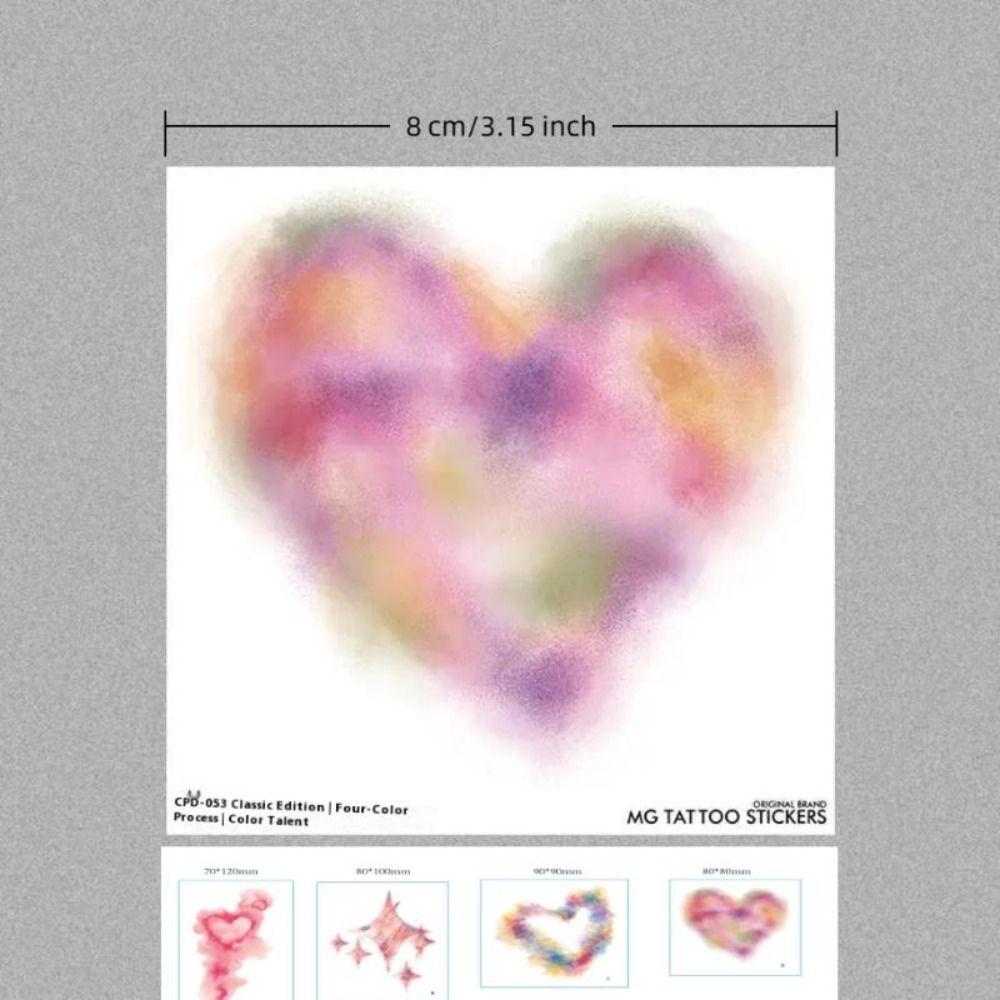 1/4Pcs Waterproof Wound Bruising Temporary Tattoos Realistic Fake Tattoo  Special FX