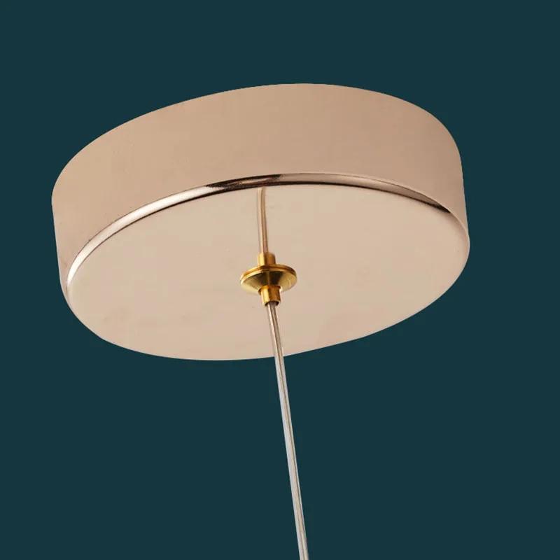 Светодиодные подвесные светильники Nordic Crystal для внутреннего освещения, украшения гостиной, обеденных столов, прикроватных светильников для спальни