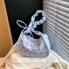 Niche Ballet Style Bag Women's New Bow Versatile Small Bag Fashion Commuter Shoulder Armpit Bag