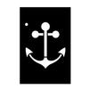 Stencil - Artemio - Deep Sea - Boat Anchor - Plastic - Mixed - Adult and Child