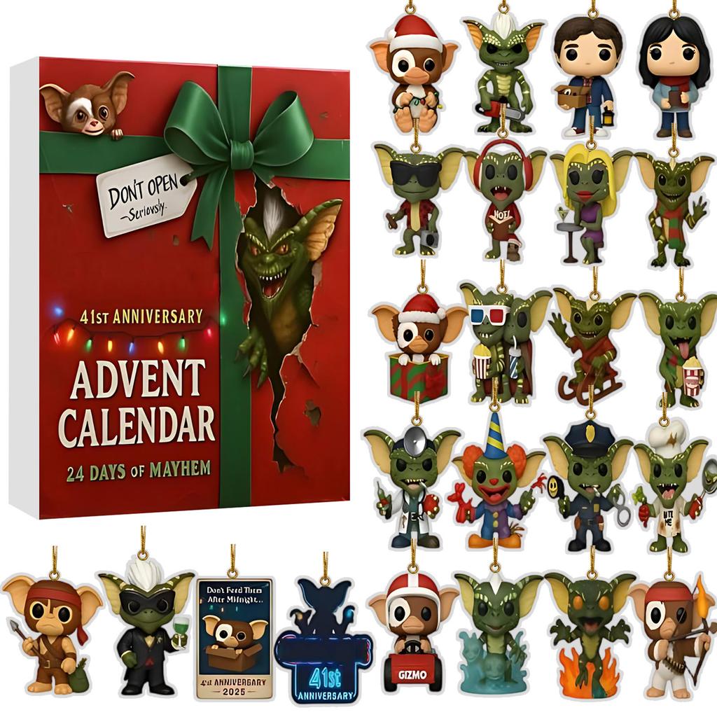 Advent Calendar Contains 24 Gifts, Cute Figures Doll Advent Calendar, Countdown Calendar With Surprise Toys, Collectible Figures Gift For Kids