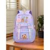 Cute Printed Children'S Lightweight Backpack, Primary And Secondary School School Bag