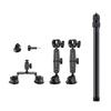 Suction Car Mount Set For Action Cameras,47.2inch Extension Stick Included For 360 /X4 Action Cameras