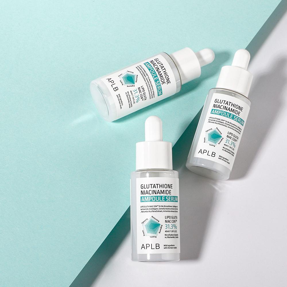 aplb glutathione niacinamide отзывы APLB Глутатион-ниацинамидная ампульная сыворотка 40 мл Купить дешево на Joom