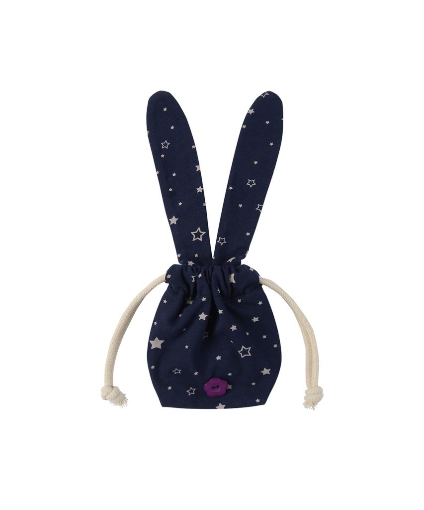 Пенал-кошелек Kiibi Star Bunny, темно-синий