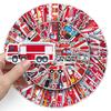 100 Fire Truck Graffiti Stickers Personalized Cartoon Creative Decorative Water Cup Mobile Phone Case Suitcase Stickers