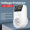 Digital Automatic Voltage Protector Socket 230V Household Overcurrent Voltage Relay Protector Outlet HLP02