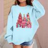 Children's Fashionable Casual Long-sleeved Loose Christmas Print Pullover Sweatshirt