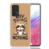 Animal Cute Cartoon Sloth Coffee Phone Case for Samsung Galaxy A17 A16 A15 A14 A13 A57 A56 A55 A54 A53 A37 A36 A35 A34 A33 A26 A
